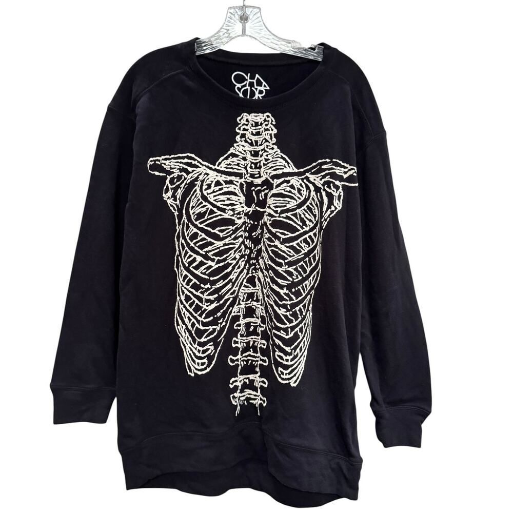 Chaser Skeleton Pullover - Size S - NWT